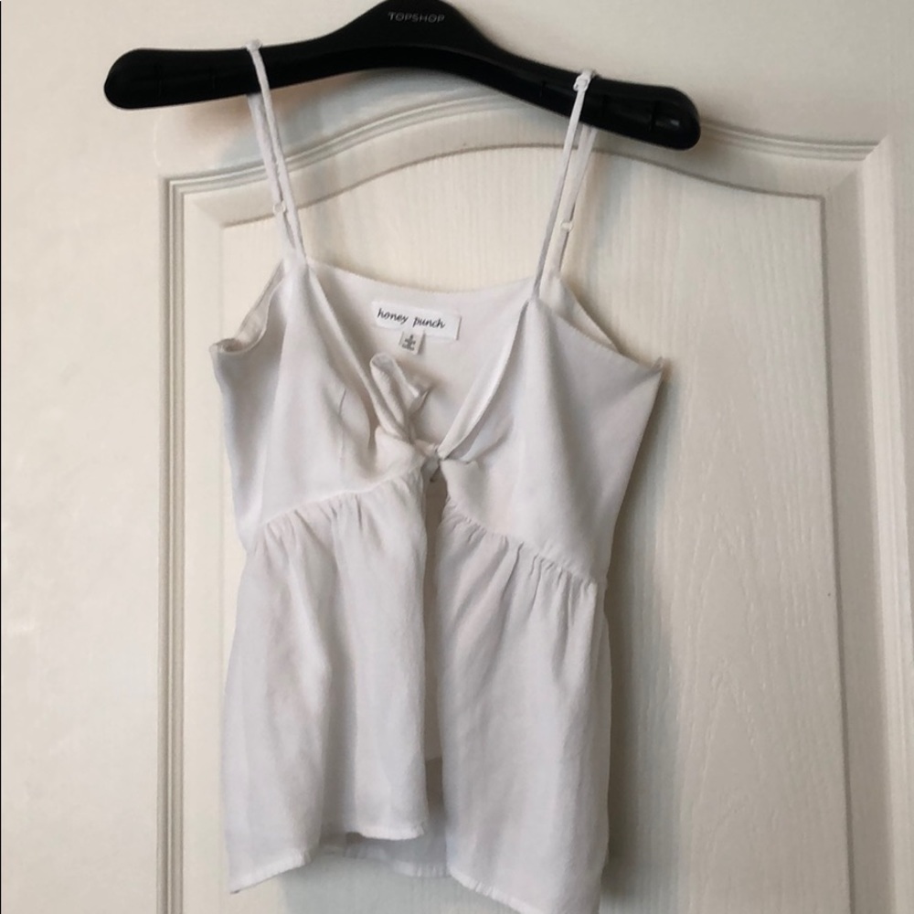 Honey Punch white top